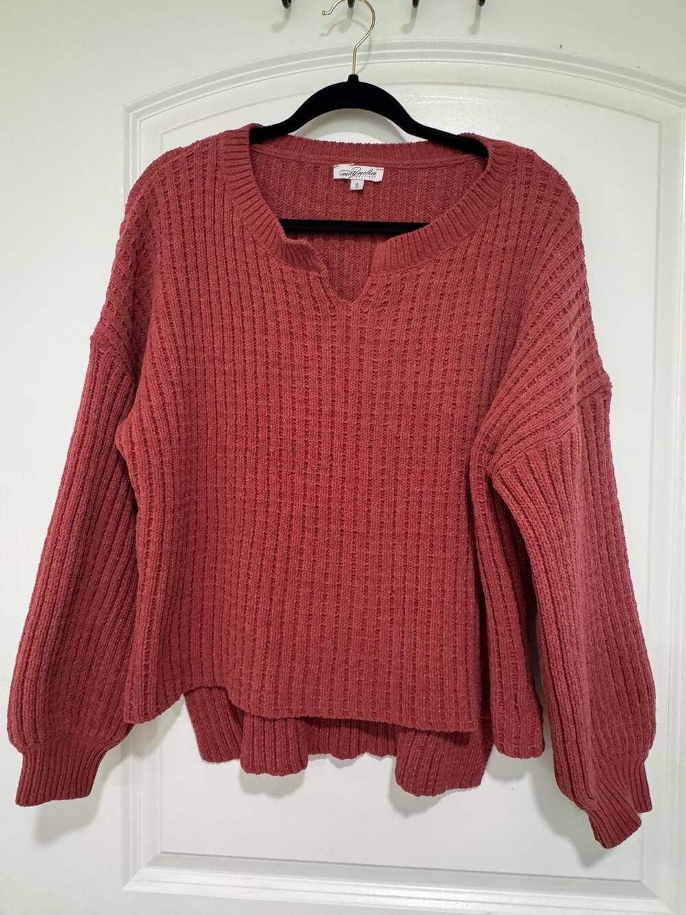 Cozy Chunky Knit Sweater Cottagecore Oversized Slouchy Soft Fall Winter Small